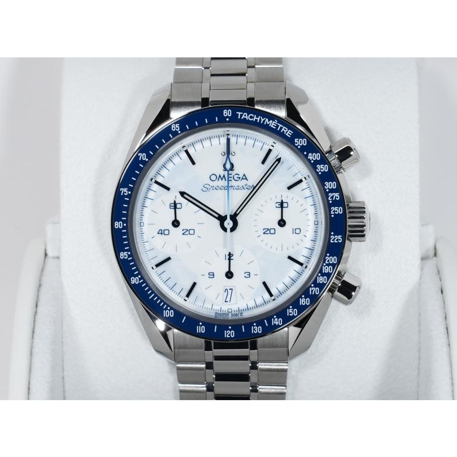 オメガ スピードマスター 38 ミラノ コルティナ2026 Ref.522.30.38.50.04.001 ステンレススチール ホワイトラッカー文字盤 | OMEGA | 01