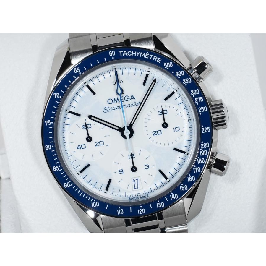 オメガ スピードマスター 38 ミラノ コルティナ2026 Ref.522.30.38.50.04.001 ステンレススチール ホワイトラッカー文字盤 | OMEGA | 02