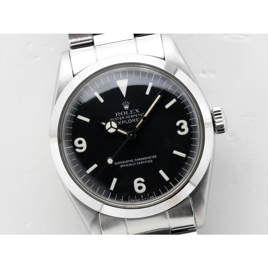 ロレックス エクスプローラーI Ref.1016 ステンレススチール ブラック文字盤 | エクスプローラー（ROLEX） | 02