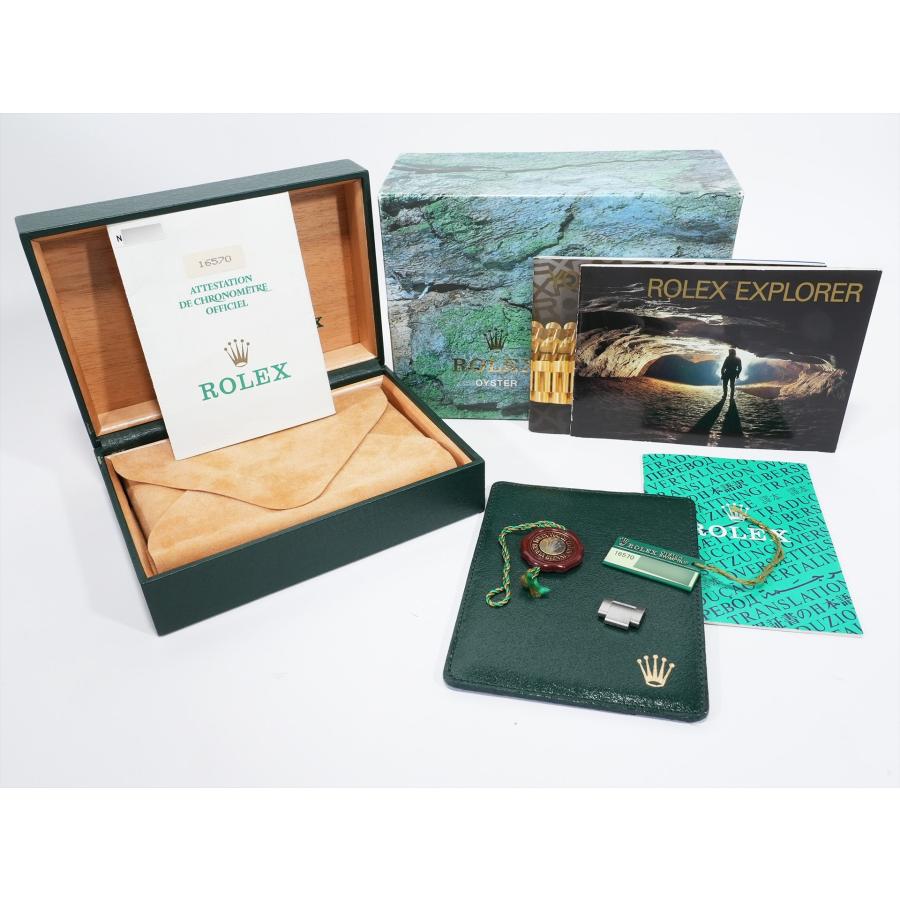 ロレックス エクスプローラーII Ref.16570 ステンレススチール ブラック文字盤 オイスターブレスレット | エクスプローラーII | 09