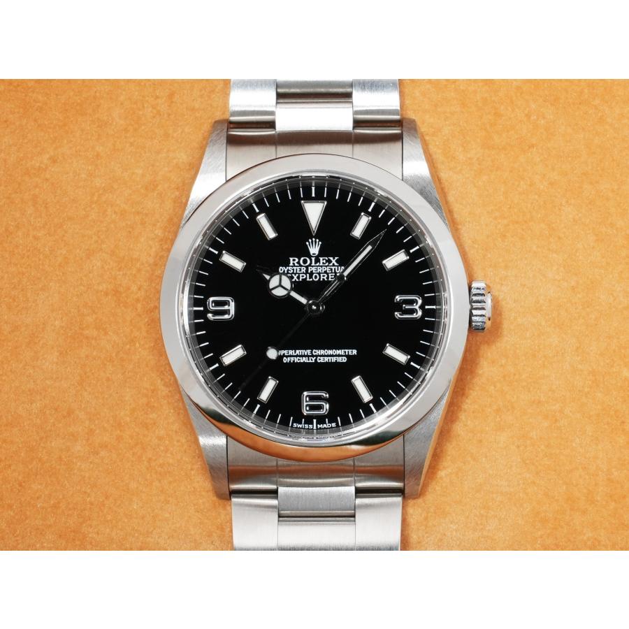ロレックス エクスプローラーI Ref.14270 ステンレススチール ブラック文字盤 オイスターブレスレット | エクスプローラー（ROLEX） | 01