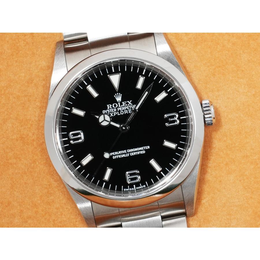 ロレックス エクスプローラーI Ref.14270 ステンレススチール ブラック文字盤 オイスターブレスレット | エクスプローラー（ROLEX） | 02