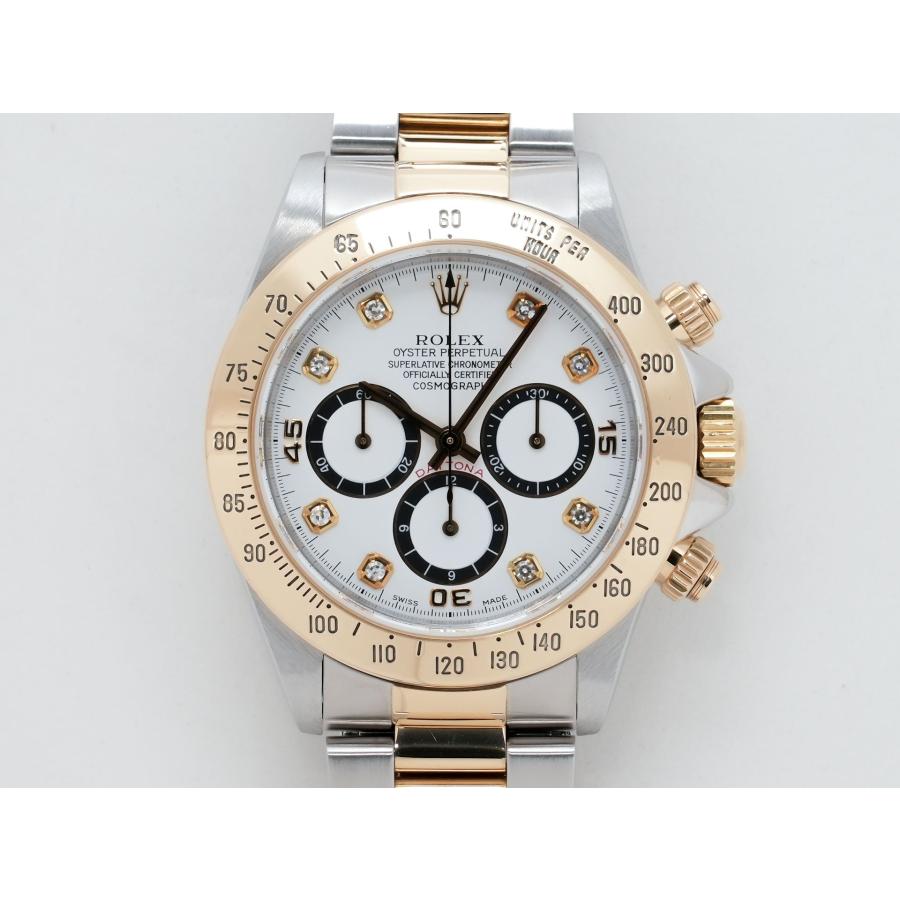 ロレックス デイトナ エルプリメロ Ref.16523 SS/YG ホワイト文字盤 | コスモグラフ デイトナ | 01