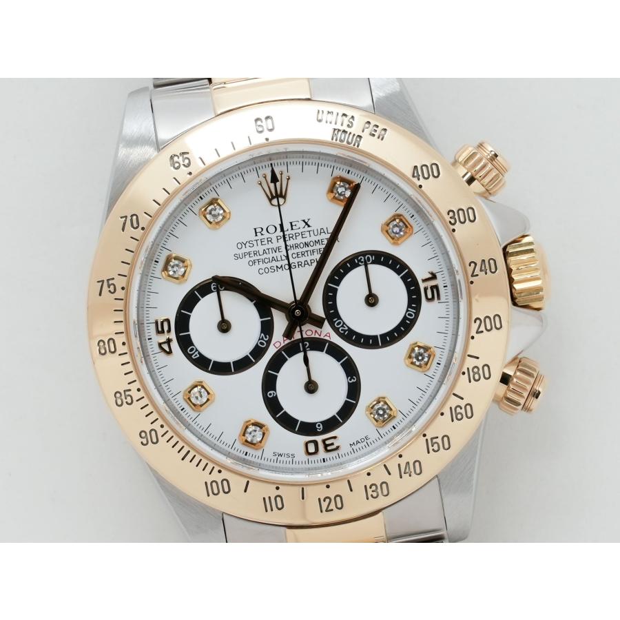 ロレックス デイトナ エルプリメロ Ref.16523 SS/YG ホワイト文字盤 | コスモグラフ デイトナ | 02