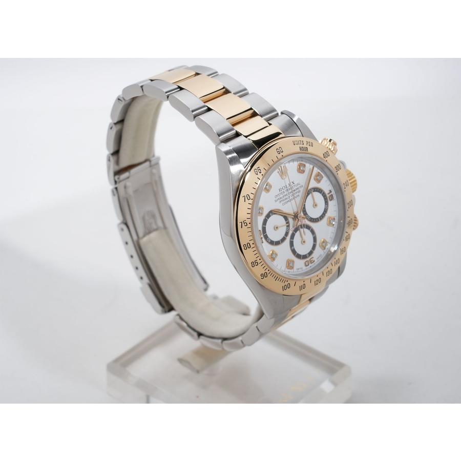 ロレックス デイトナ エルプリメロ Ref.16523 SS/YG ホワイト文字盤 | コスモグラフ デイトナ | 04