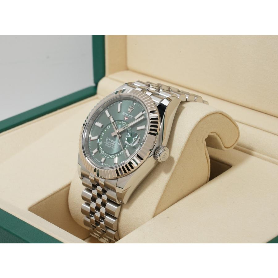 ロレックス スカイドゥエラー Ref.336934 SS/WG ミントグリーン文字盤 ジュビリーブレスレット | スカイドゥエラー | 03