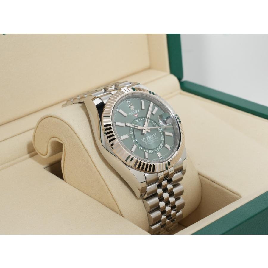 ロレックス スカイドゥエラー Ref.336934 SS/WG ミントグリーン文字盤 ジュビリーブレスレット | スカイドゥエラー | 04
