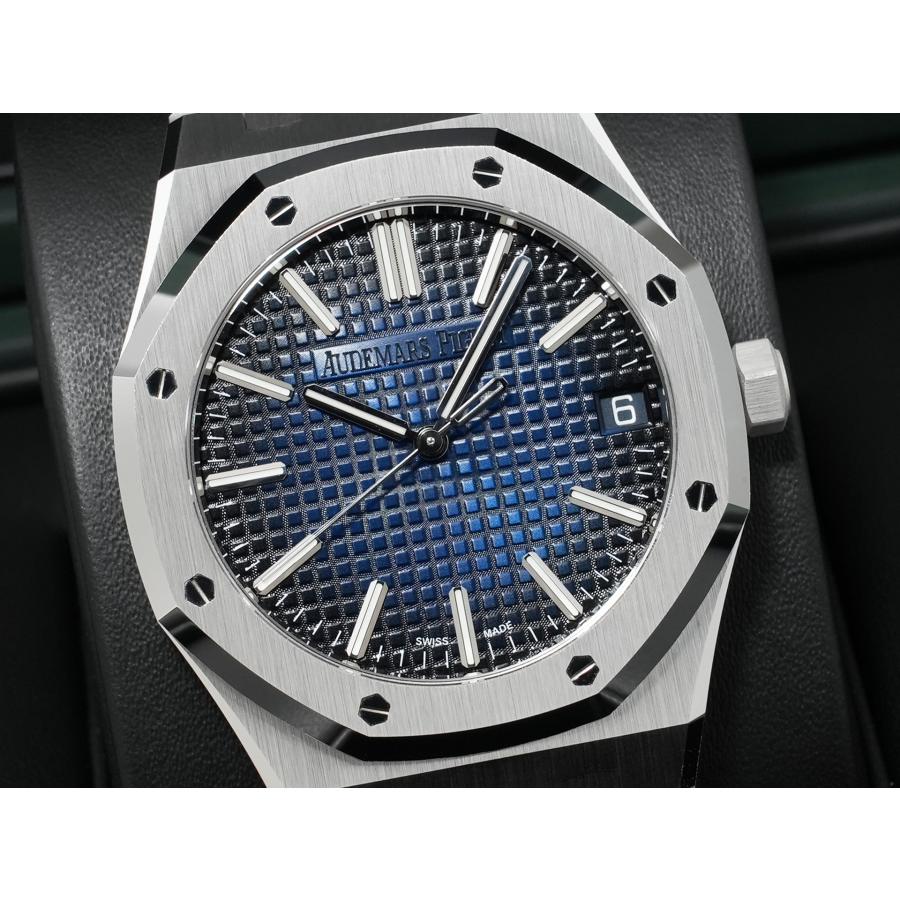 オーデマピゲ ロイヤルオーク Ref.15510BC.OO.1320BC.04 ホワイトゴールド スモークブルー文字盤 | ロイヤルオーク | 02