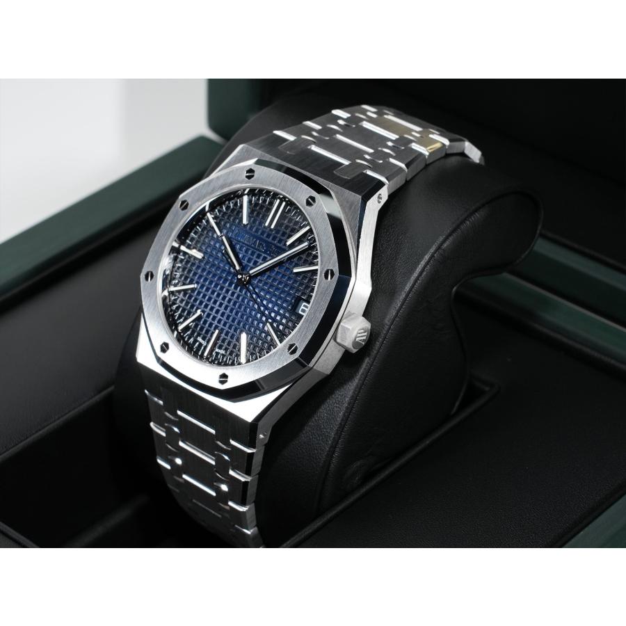 オーデマピゲ ロイヤルオーク Ref.15510BC.OO.1320BC.04 ホワイトゴールド スモークブルー文字盤 | ロイヤルオーク | 03