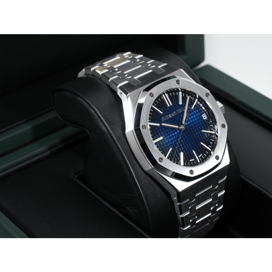 オーデマピゲ ロイヤルオーク Ref.15510BC.OO.1320BC.04 ホワイトゴールド スモークブルー文字盤 | ロイヤルオーク | 04