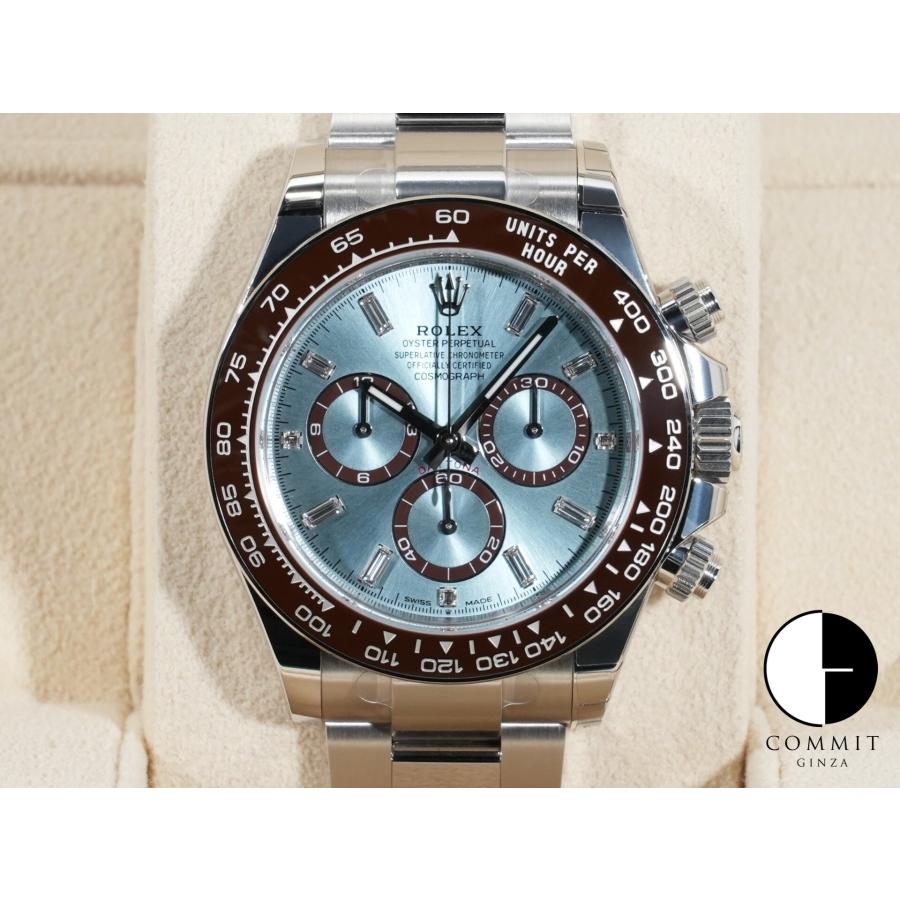 ロレックス デイトナ Ref.126506A PT アイスブルーx11Pダイヤ文字盤 | コスモグラフ デイトナ