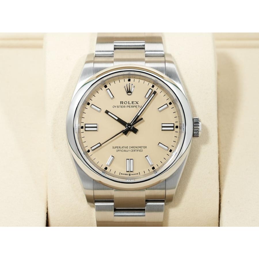 ロレックス オイスターパーペチュアル36 Ref.126000 ステンレススチール ベージュ文字盤 | オイスター パーペチュアル | 01