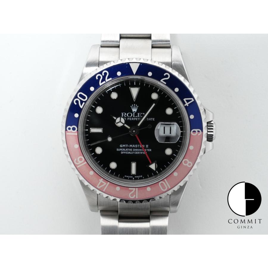 ロレックス GMTマスターII Ref.16710 ステンレススチール ブラック文字盤 オイスターブレスレット | GMTマスター