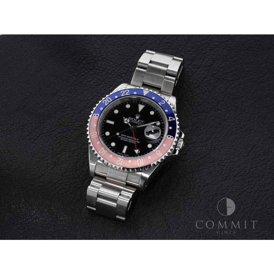 ロレックス GMTマスターII Ref.16710 ステンレススチール ブラック文字盤 オイスターブレスレット | GMTマスター | 10