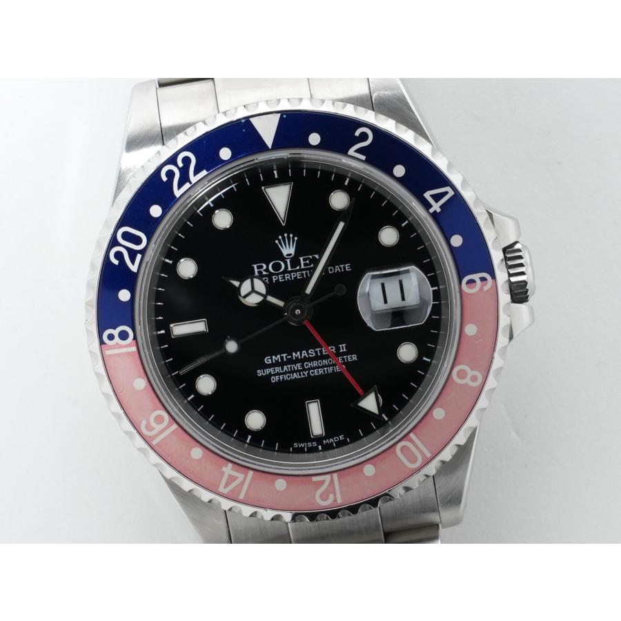 ロレックス GMTマスターII Ref.16710 ステンレススチール ブラック文字盤 オイスターブレスレット | GMTマスター | 02