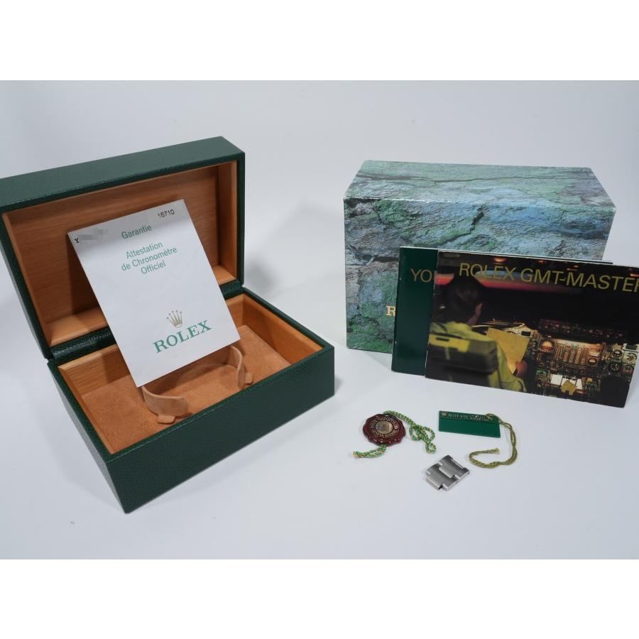 ロレックス GMTマスターII Ref.16710 ステンレススチール ブラック文字盤 オイスターブレスレット | GMTマスター | 09