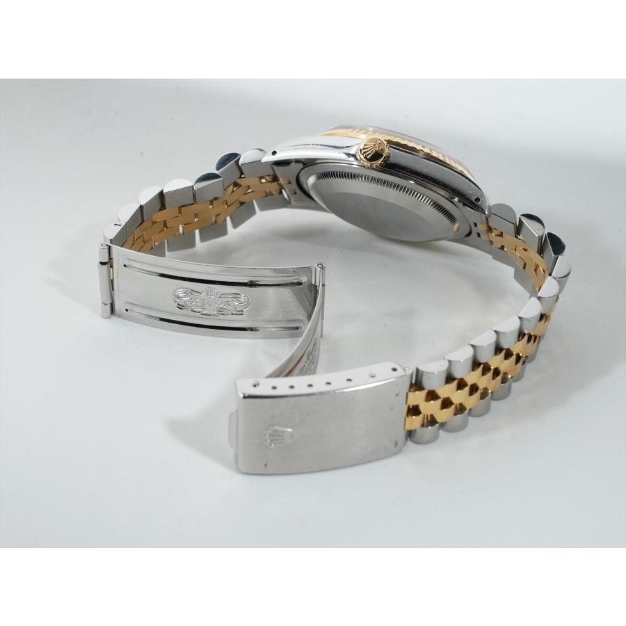 ロレックス デイトジャスト36 TIFFANY Wネーム Ref.16233 ステンレススチール/イエローゴールド シャンパン文字盤 | デイトジャスト | 07