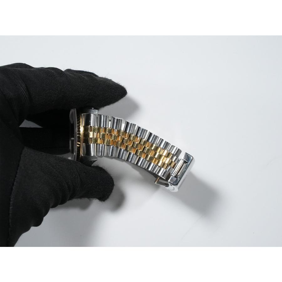 ロレックス デイトジャスト36 TIFFANY Wネーム Ref.16233 ステンレススチール/イエローゴールド シャンパン文字盤 | デイトジャスト | 08