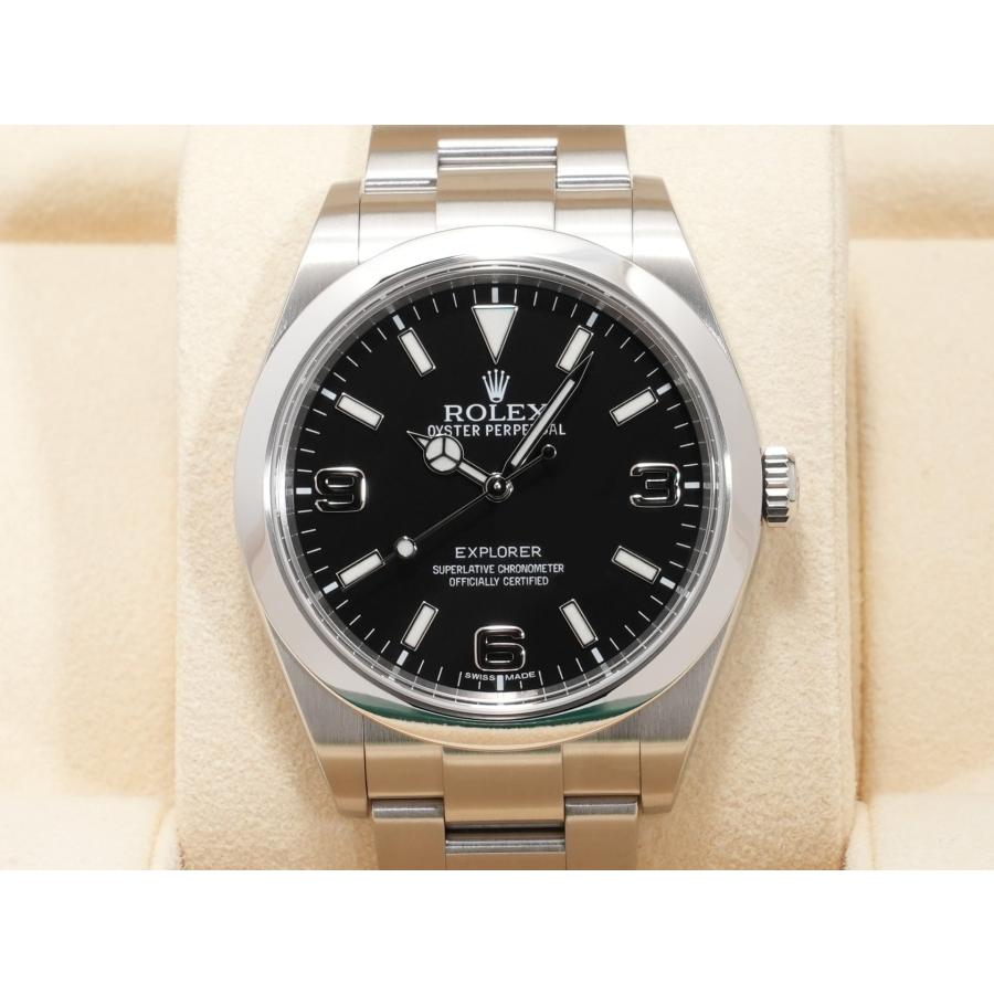 ロレックス エクスプローラーI Ref.214270 SS ブラック文字盤 | エクスプローラー（ROLEX） | 01