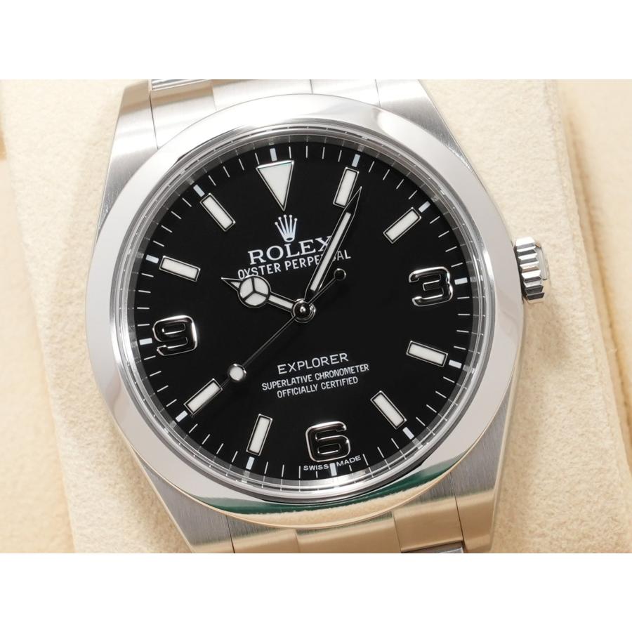 ロレックス エクスプローラーI Ref.214270 SS ブラック文字盤 | エクスプローラー（ROLEX） | 02