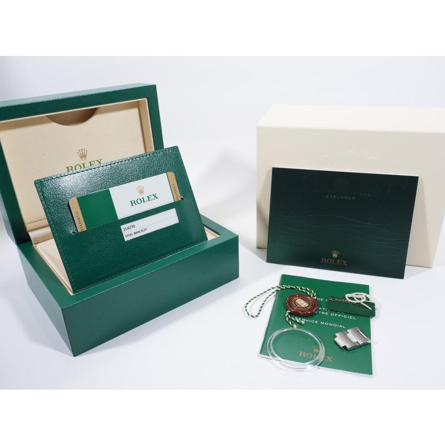 ロレックス エクスプローラーI Ref.214270 SS ブラック文字盤 | エクスプローラー（ROLEX） | 09
