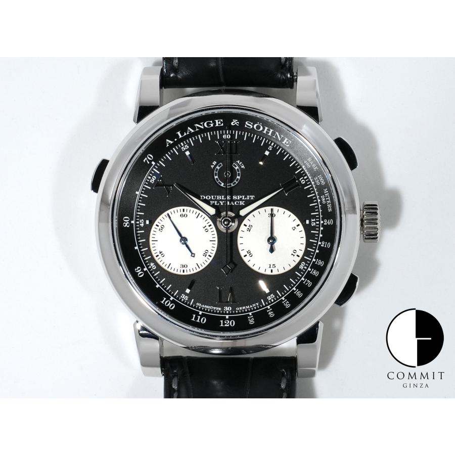 A.ランゲ＆ゾーネ ダブルスプリット Ref.404.035F プラチナ ブラック文字盤 | A. LANGE & SOHNE