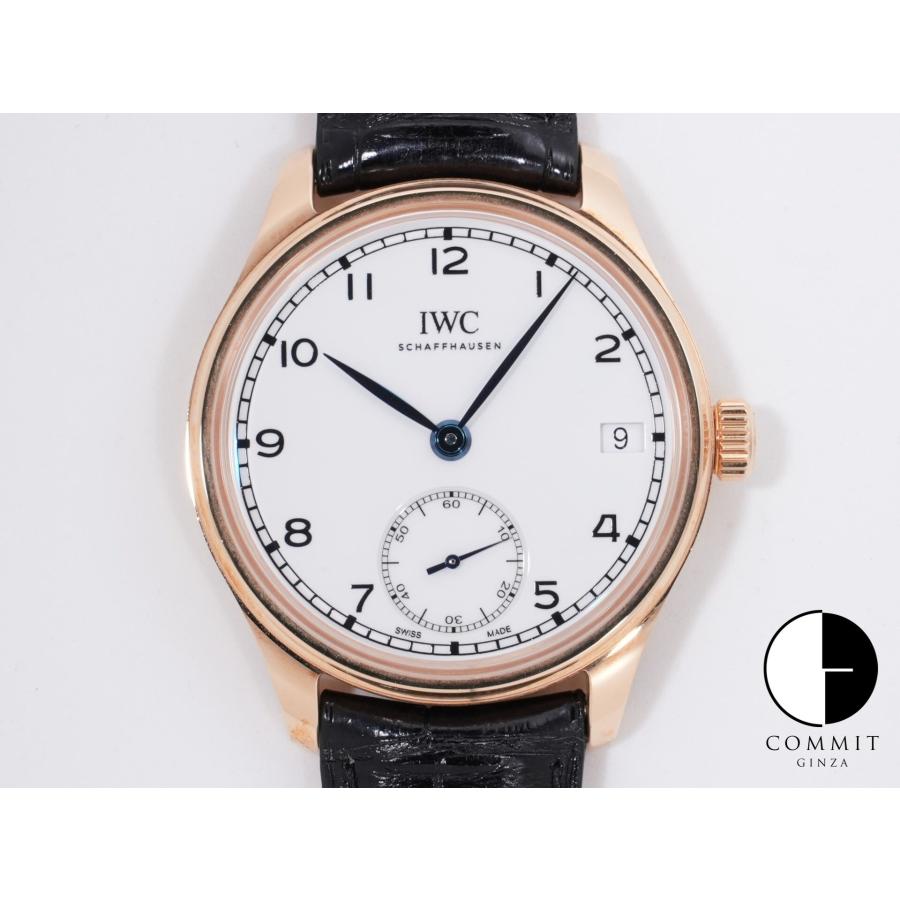 IWC ポルトギーゼ・ハンドワインド・エイトデイズ “150 イヤーズ” Ref.IW510211 18KREG ホワイト文字盤 | IWC SCHAFFHAUSEN