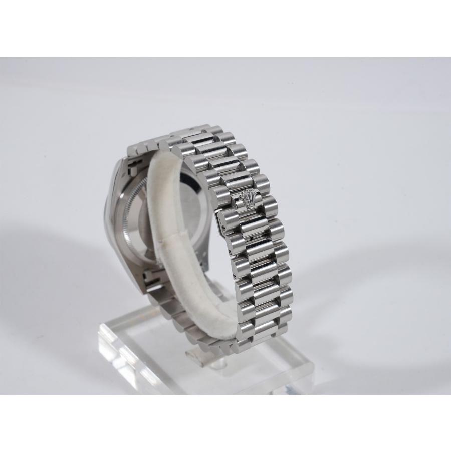 ロレックス デイデイト Ref.18206B PT ブルーx10Pバゲットダイヤ文字盤 | デイデイト | 06