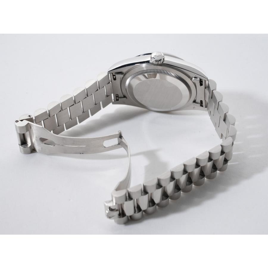 ロレックス デイデイト Ref.18206B PT ブルーx10Pバゲットダイヤ文字盤 | デイデイト | 07