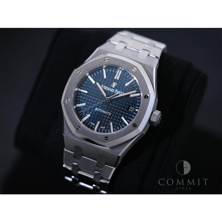 オーデマピゲ ロイヤルオーク Ref.15450ST.OO.1256ST.03 ステンレススチール ブルー文字盤 | ロイヤルオーク | 10
