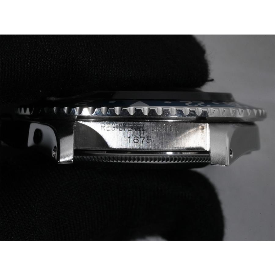 ロレックス GMTマスター Ref.1675 SS ブラック文字盤 | GMTマスター | 13