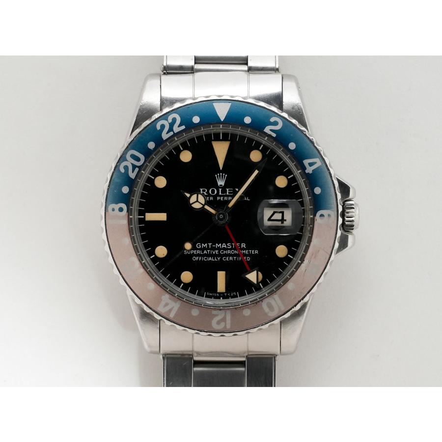 ロレックス GMTマスター Ref.1675 SS ブラック文字盤 | GMTマスター | 01