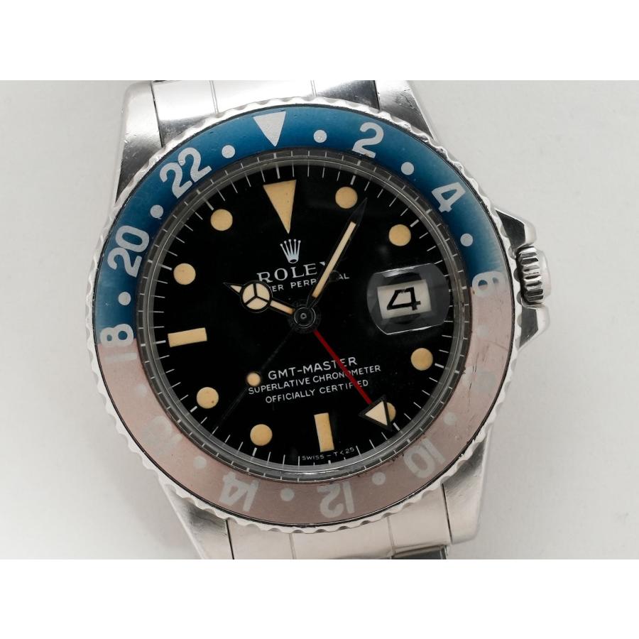 ロレックス GMTマスター Ref.1675 SS ブラック文字盤 | GMTマスター | 02