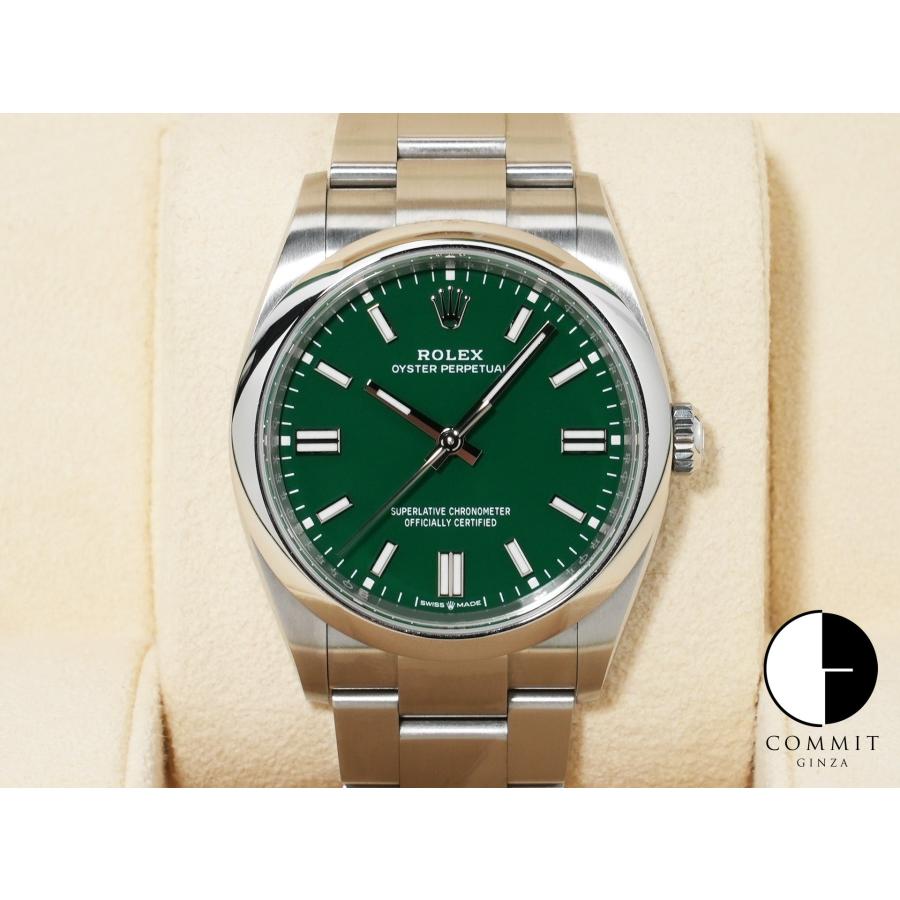 ロレックス オイスターパーペチュアル36 Ref.126000 ステンレススチール グリーン文字盤 | オイスター パーペチュアル