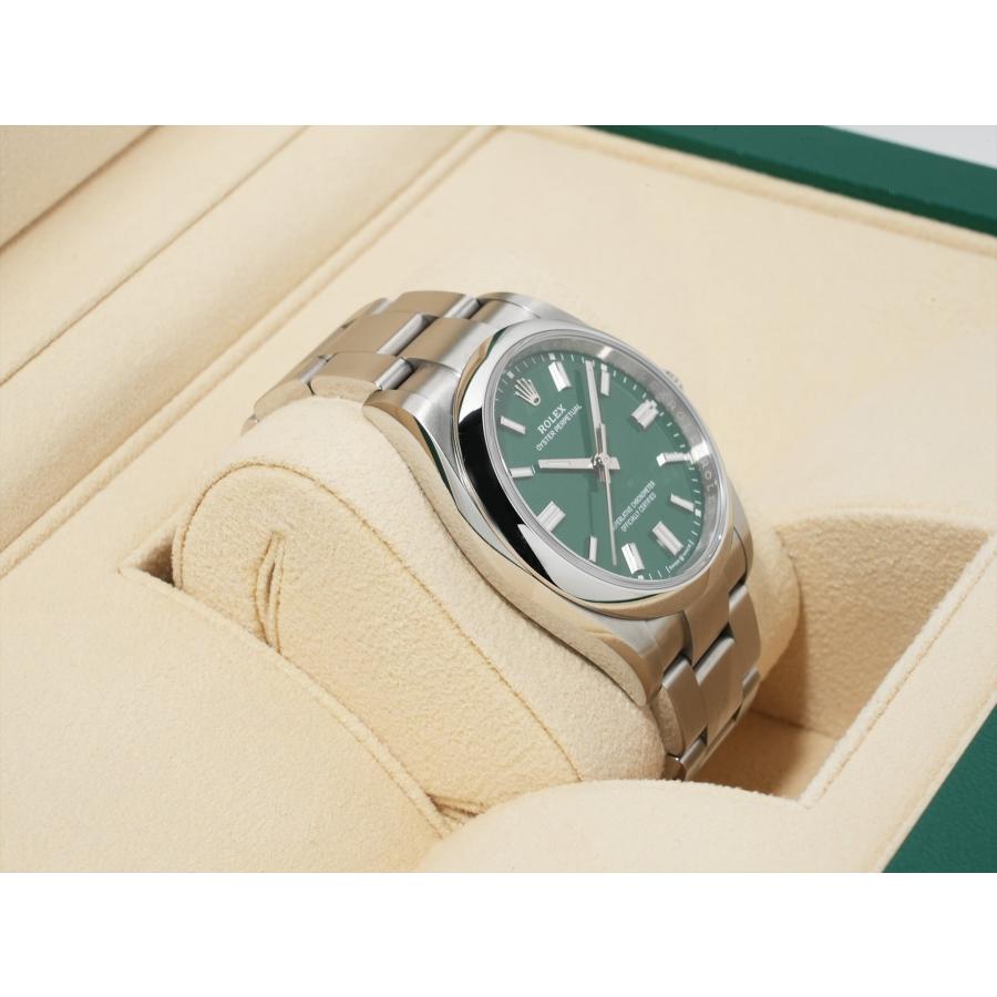 ロレックス オイスターパーペチュアル36 Ref.126000 ステンレススチール グリーン文字盤 | オイスター パーペチュアル | 04