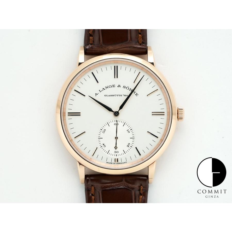 A.ランゲ＆ゾーネ サクソニア オートマティック Ref.380.033 ピンクゴールド シルバー文字盤 | A. LANGE & SOHNE