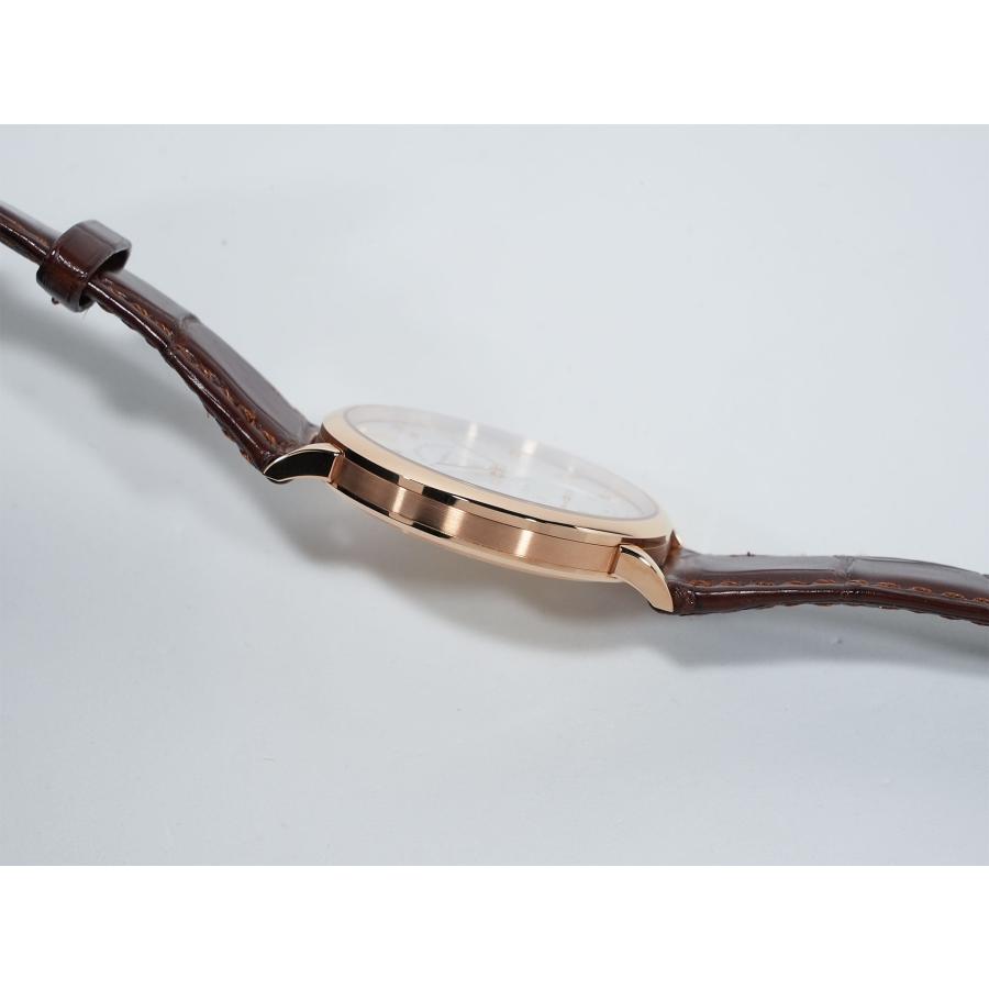 A.ランゲ＆ゾーネ サクソニア オートマティック Ref.380.033 ピンクゴールド シルバー文字盤 | A. LANGE & SOHNE | 04