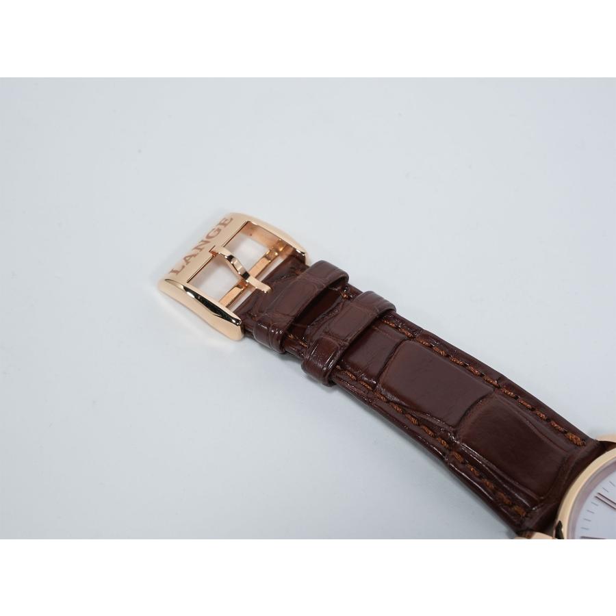 A.ランゲ＆ゾーネ サクソニア オートマティック Ref.380.033 ピンクゴールド シルバー文字盤 | A. LANGE & SOHNE | 07