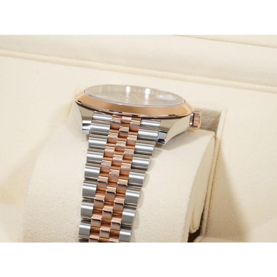 ロレックス デイトジャスト41 Ref.126301 ステンレススチール/エバーローズゴールド スレートローマン文字盤 ジュビリーブレスレット | デイトジャスト | 05