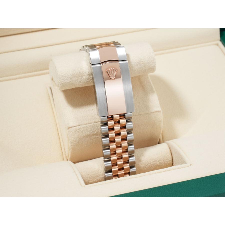 ロレックス デイトジャスト41 Ref.126301 ステンレススチール/エバーローズゴールド スレートローマン文字盤 ジュビリーブレスレット | デイトジャスト | 06