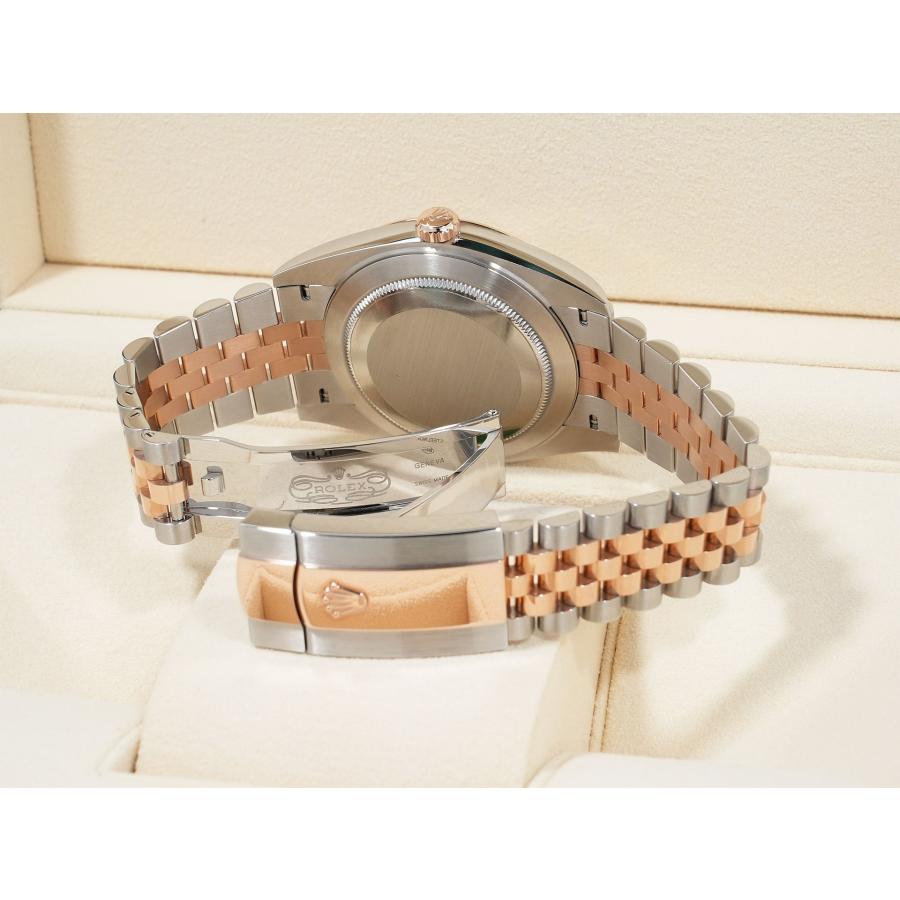 ロレックス デイトジャスト41 Ref.126301 ステンレススチール/エバーローズゴールド スレートローマン文字盤 ジュビリーブレスレット | デイトジャスト | 07
