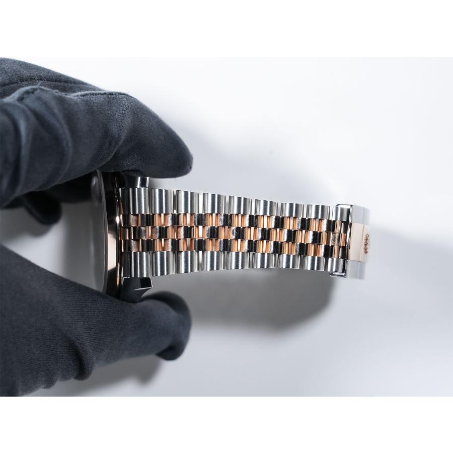 ロレックス デイトジャスト41 Ref.126301 ステンレススチール/エバーローズゴールド スレートローマン文字盤 ジュビリーブレスレット | デイトジャスト | 08