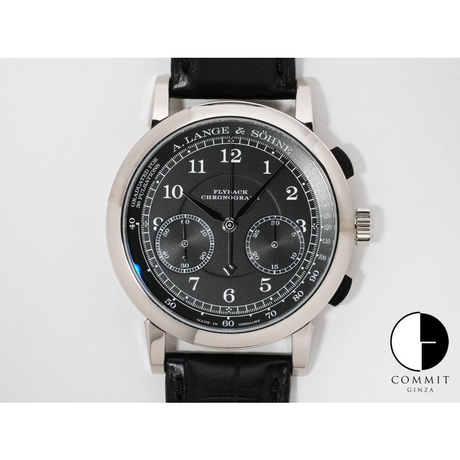 A.ランゲ＆ゾーネ 1815 クロノグラフ Ref.414.028 ホワイトゴールド ブラック文字盤 | A. LANGE & SOHNE
