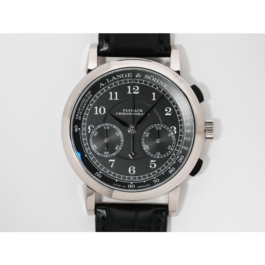 A.ランゲ＆ゾーネ 1815 クロノグラフ Ref.414.028 ホワイトゴールド ブラック文字盤 | A. LANGE & SOHNE | 01