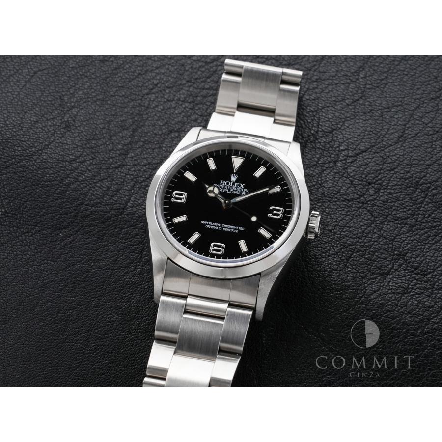 ロレックス エクスプローラーI Ref.14270 ステンレススチール ブラック文字盤 オイスターブレスレット | エクスプローラー（ROLEX） | 10