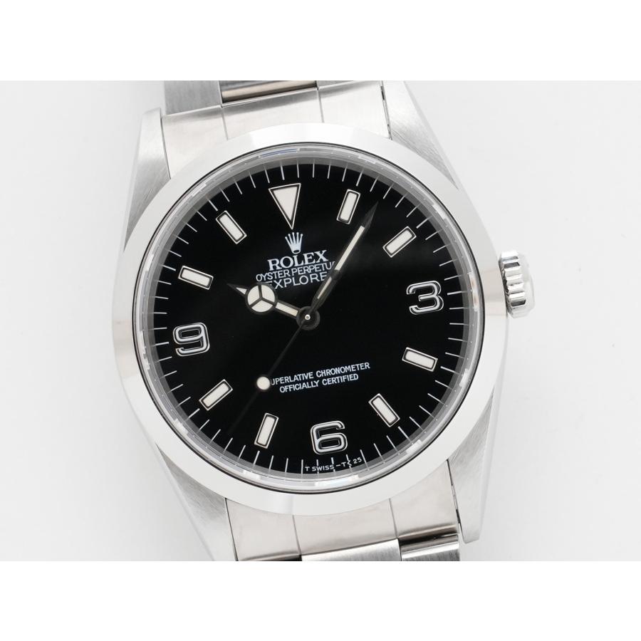ロレックス エクスプローラーI Ref.14270 ステンレススチール ブラック文字盤 オイスターブレスレット | エクスプローラー（ROLEX） | 02