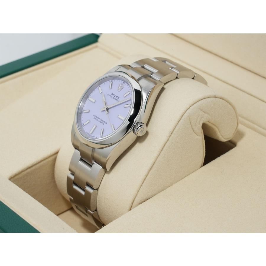 ロレックス オイスターパーペチュアル34 Ref.124200 ステンレススチール ラベンダー文字盤 | オイスター パーペチュアル | 03