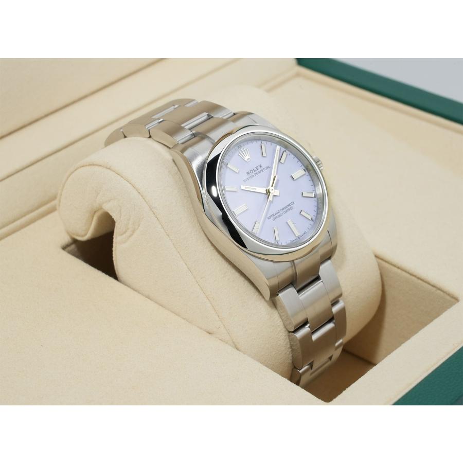 ロレックス オイスターパーペチュアル34 Ref.124200 ステンレススチール ラベンダー文字盤 | オイスター パーペチュアル | 04