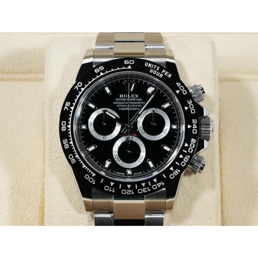 ロレックス デイトナ Ref.116500LN ステンレススチール ブラック文字盤 | コスモグラフ デイトナ | 01