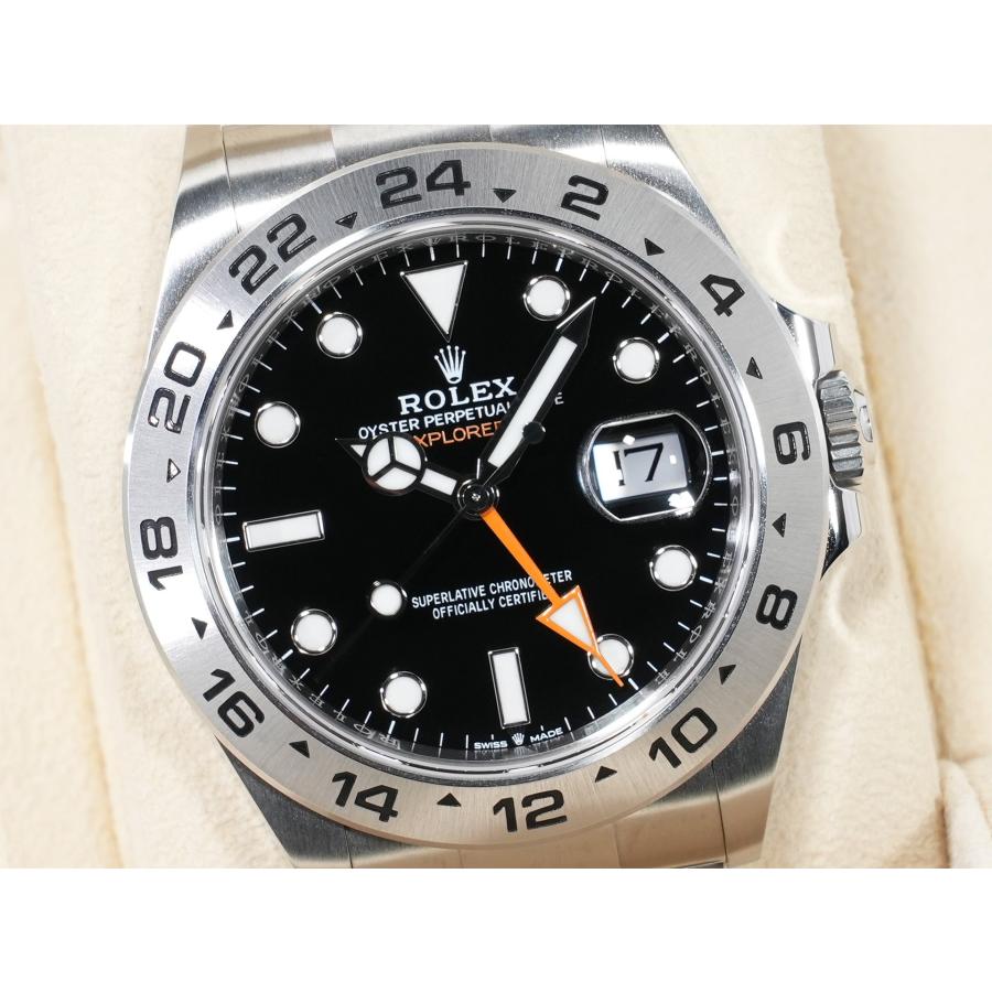 ロレックス エクスプローラーII Ref.226570 ステンレススチール ブラック文字盤 オイスターブレスレット | エクスプローラーII | 02